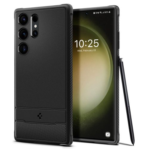 Etui Spigen Rugged Armor do Samsunga Galaxy S23 Ultra Matte Czarny