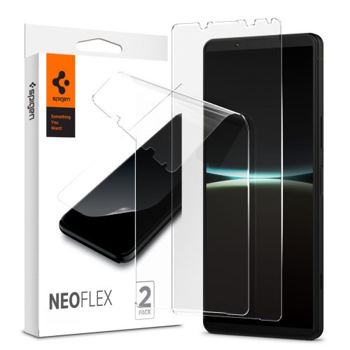 Zestaw 2 folii ochronnych Spigen Neo Flex do Sony Xperia 5 Iv Przezroczysty