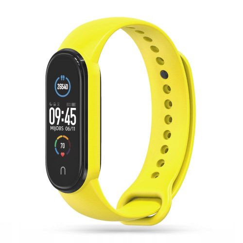 Pasek Tech-Protect Iconband do inteligentnej opaski Xiaomi Mi 5/6/7/NFC żółty