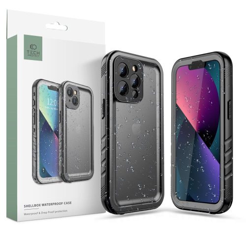 Etui Tech-Protect Shellbox Ip68 do Apple iPhone 13 Pro Max w kolorze czarnym